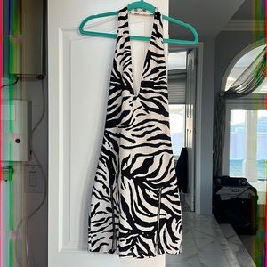 Zebra Mini Dress